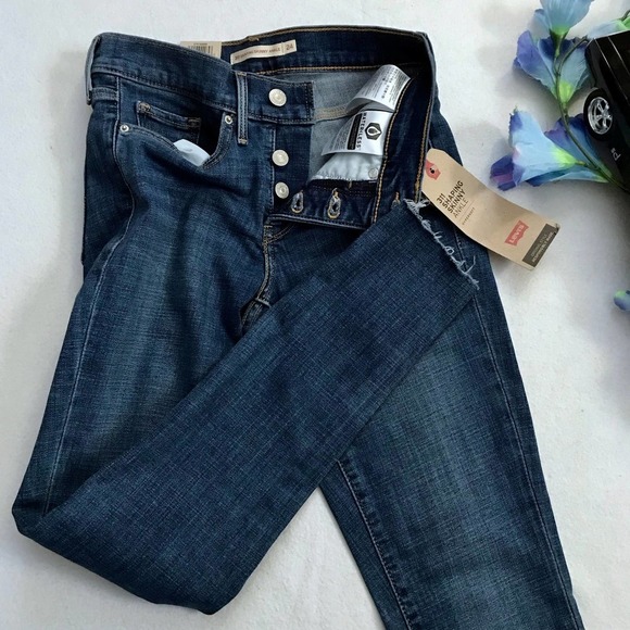 Levi's NWT 311 Shaping Skinny Ankle Jeans Women 00/24 - Picture 4 of 12